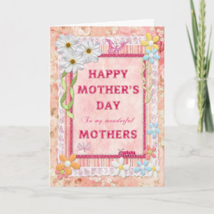 Para mi madre, tarjeta del Día de la Madre