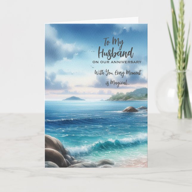 Para mi tarjeta de felicitación del aniversario de (Anverso)