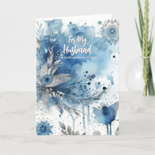 Para mi tarjeta de felicitación del aniversario de