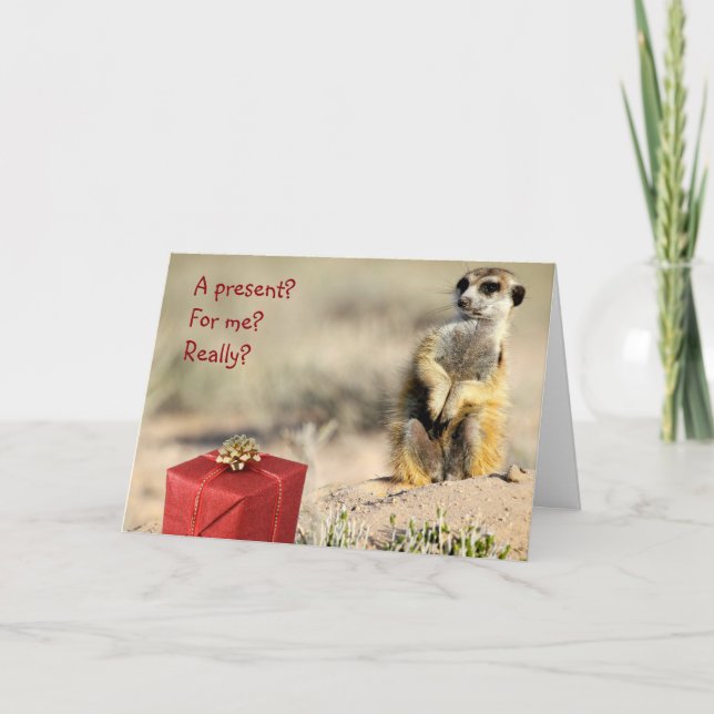 ¿Para mí? - Una tarjeta de Navidad de KMP (Anverso)