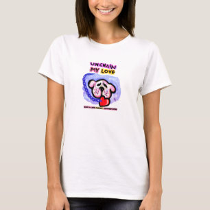 Para mujer suelte mi camiseta del amor