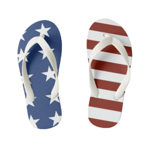 Para Niños Chanclas Estrellas y Franjas 3