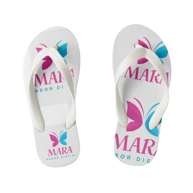 Para Niños Chanclas MARA – Edición Sabor Digital (Plantilla)