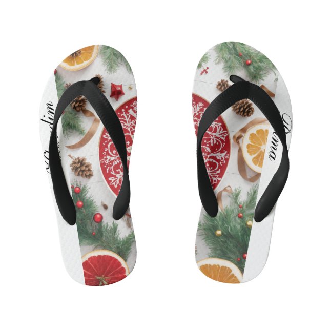 Para Niños Par de Chanclas (Plantilla)