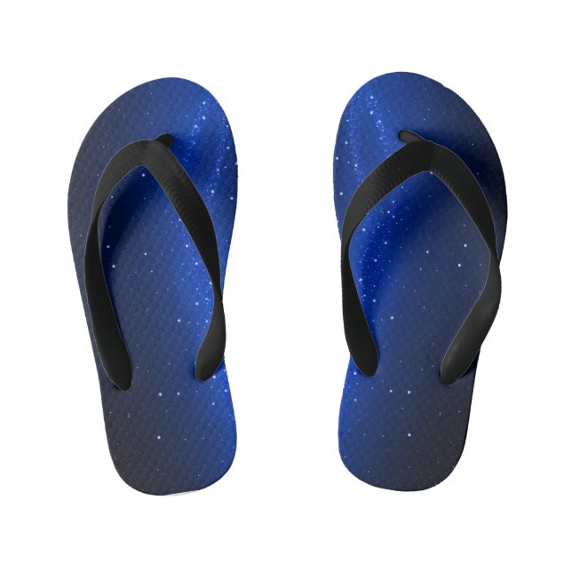 Para Niños Par de chanclas - Cielo estrellado (Plantilla)
