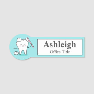 Para Nombres Etiqueta con el nombre del consultorio dental
