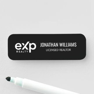 Para Nombres Etiqueta con nombre de EXP Realty