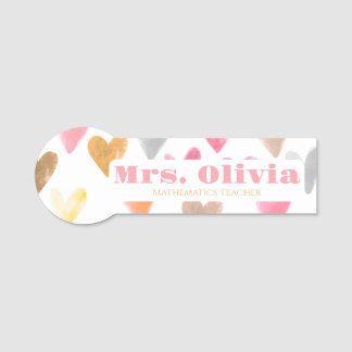 Para Nombres Etiqueta con nombre personalizado
