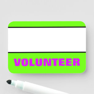 Para Nombres Etiqueta conocida del "VOLUNTARIO"