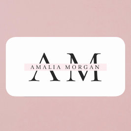 Para Nombres Etiqueta de nombre clásica