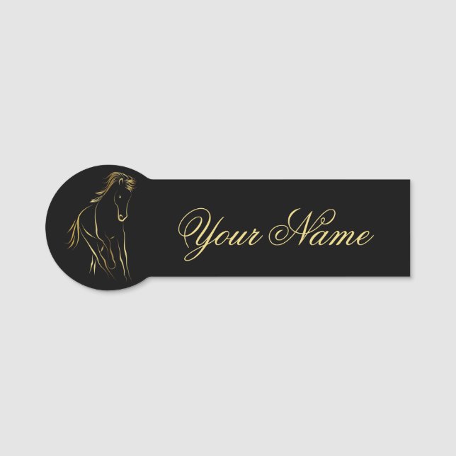 Para Nombres Etiqueta de nombre clásica (Anverso)