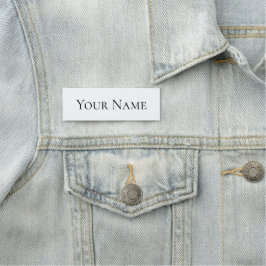 Para Nombres Etiqueta de nombre clásica - Su nombre