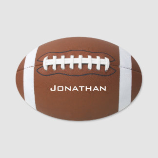 Para Nombres Etiqueta de nombre de diseño de fútbol