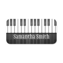 Etiqueta de nombre de diseño de teclas de teclado 