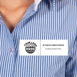 Para Nombres Etiqueta de nombre de empleado de empresa personal