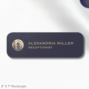 Para Nombres Etiqueta de nombre de logotipo