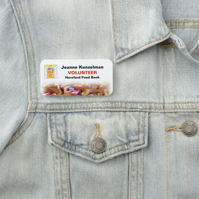 Para Nombres Etiqueta de nombre de logotipo de organización (In situ)