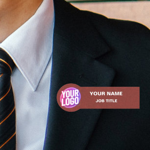 Para Nombres Etiqueta de nombre de logotipo de Personalizado ma