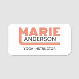 Para Nombres Etiqueta de nombre de Marie