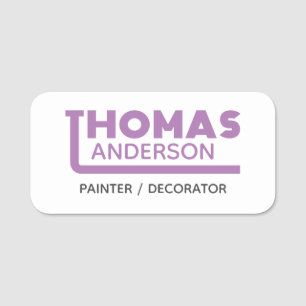 Para Nombres Etiqueta de nombre de Thomas