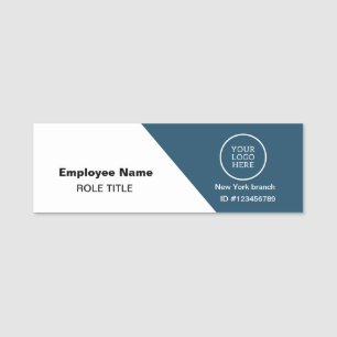 Para Nombres Etiqueta de nombre del pin de seguridad magnética