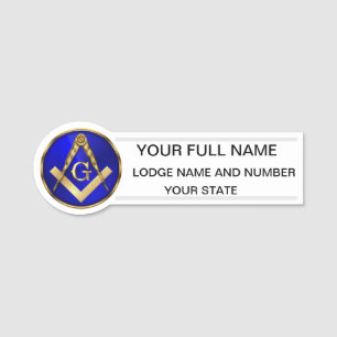 Para Nombres Etiqueta de nombre Freemason