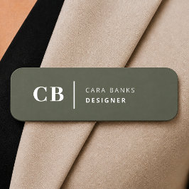 Para Nombres Etiqueta de nombre | Insignia magnética personaliz