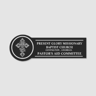 Para Nombres Etiqueta del nombre del comité de la Iglesia