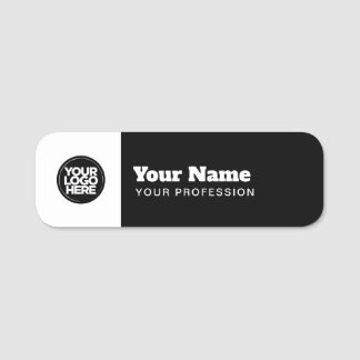 Para Nombres Etiqueta moderna de nombre de pin de empleado o ma