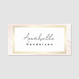 Para Nombres La etiqueta de nombre elegante