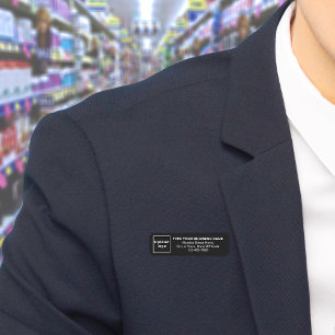 Para Nombres Marca comercial Etiqueta de nombre de rectángulo l