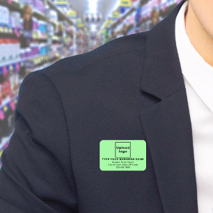 Para Nombres Marca comercial Etiqueta de nombre de rectángulo v