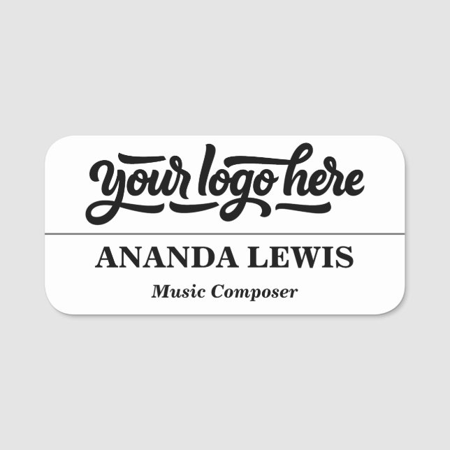 Para Nombres Nombre del personalizado Etiqueta de nombre del em (Anverso)