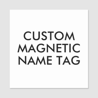 Para Nombres Plantilla en blanco de etiqueta de nombre magnétic