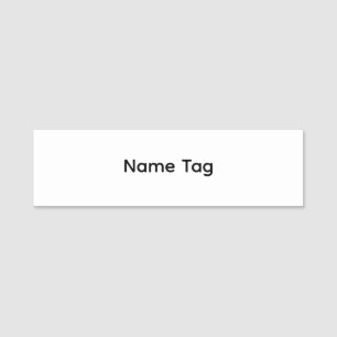 Para Nombres Simple personalizado Etiqueta de nombre clásica