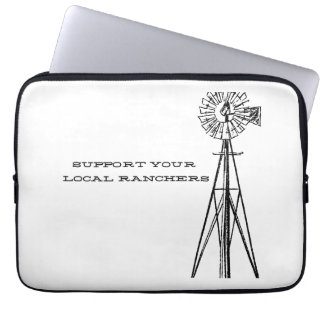 Para Portátil Apoye a su funda local de ranchers laptop