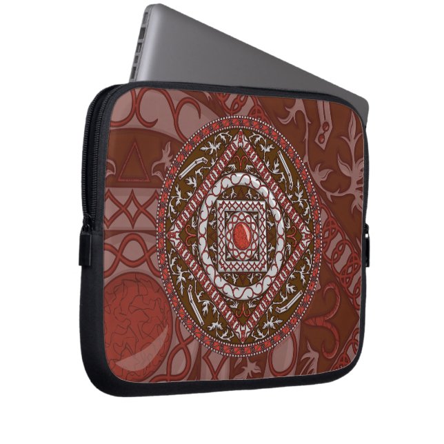 Para Portátil Aries Mandala Laptop Funda (Anverso derecho)