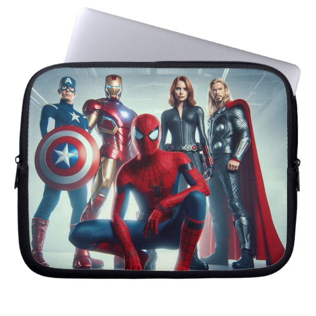 Para Portátil Avengers Ensamblan la funda de la laptop (Frente)