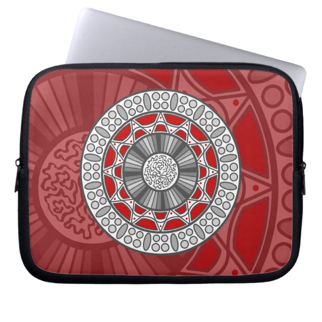 Para Portátil Aztec se encuentra con el Funda de laptops alieníg (Frente)
