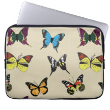 Belleza y el Funda de la laptop mariposa