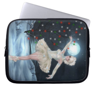 Para Portátil Chica de Baile Ballerina :: Funda de Navidades de 