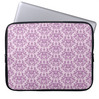 Para Portátil Damask "Kangaroo Paw" funda de laptop púrpura