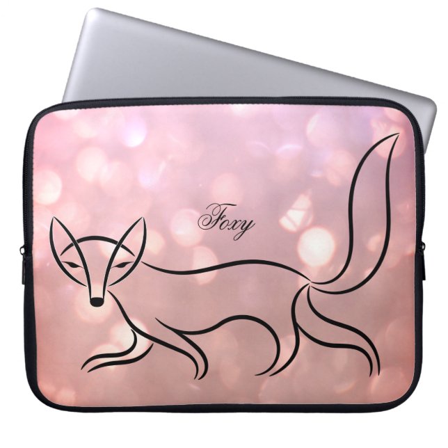 Para Portátil Diseño 'Foxy' funda de portátiles. (Frente)