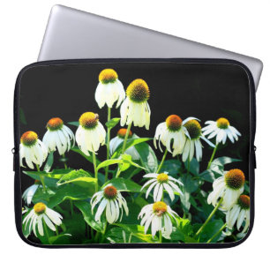 Para Portátil Echinacea Flores en funda de flor