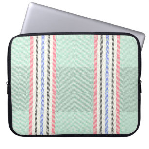 Para Portátil Funda con franjas en verde