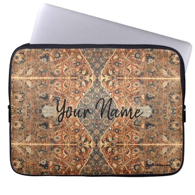 Para Portátil Funda de computadora bohemio hippy HAMbyWG (Frente)