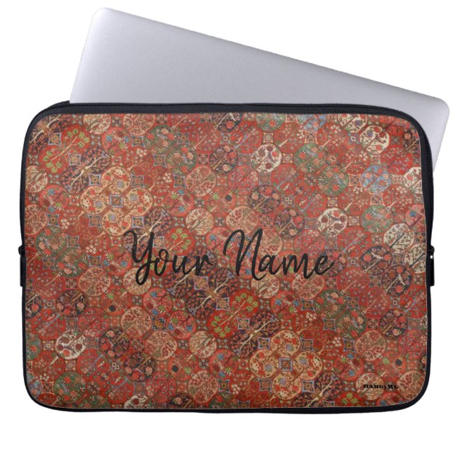 Para Portátil Funda de computadora bohemio hippy HAMbyWG (Frente)