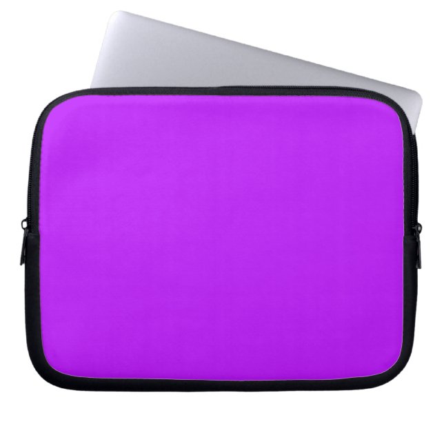 Para Portátil Funda de computadora púrpura neón (Frente)