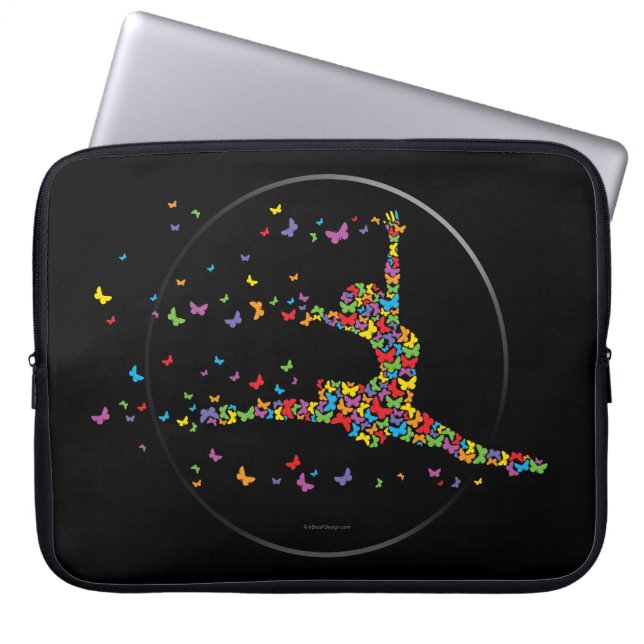 Para Portátil Funda de la laptop Butfly Dancer (Frente)