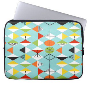 Para Portátil Funda de la laptop del patrón de Harlequin retro